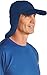 Coolibar UPF 50+ Men's Women's Alex All Sport Hat - Sun Protective (One Size- Navy)