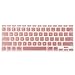 MOSISO Keyboard Cover Compatible MacBook Air 11 Inch, Light Pink Gold