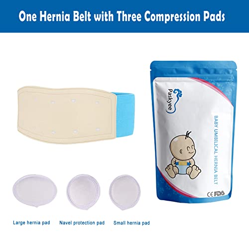 Paskyee Umbilical Hernia Belt Baby Belly Button Band Infant Belly Wrap