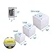 INNOKA 15.8-Inch Extra Large LED Cube Light, IP65 Waterproof Cordless & Rechargeable Decorative Dimmable Mood Lamp Remote Control [16 RGB Color Changing] [4 Lighting Effects] for Pool, Outdoor, Party