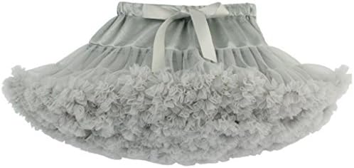 Summer Girls' Fluffy Tulle Pleated Tutu Skirt Princess Dance Pettiskirt