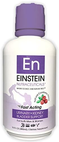 Einstein Nutraceuticals Urinary, Kidney, Bladder Support Medicine, Cranberry Flavor, 16 Ounce