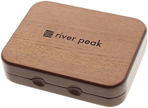 riverpeak wood fly case wood fry box natural wood natural color RP-FC100