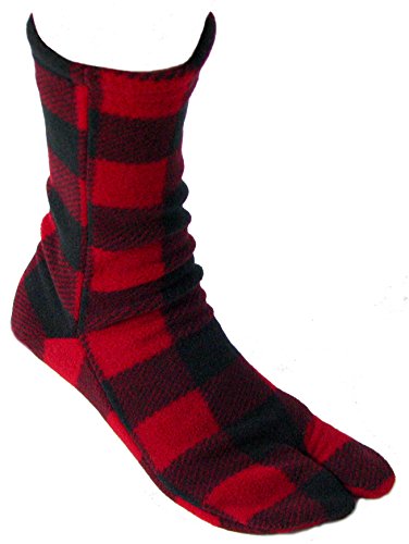 Polar Feet Adults' Tabi Socks Lumberjack L