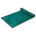 Gaiam Yoga Mat Premium Print Extra Thick Non Slip Exercise & Fitness Mat for All Types of Yoga, Pilates & Floor Workouts, Turquoise Surf, 6mm