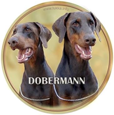 LUKKA Dobermann Sticker 15 cm