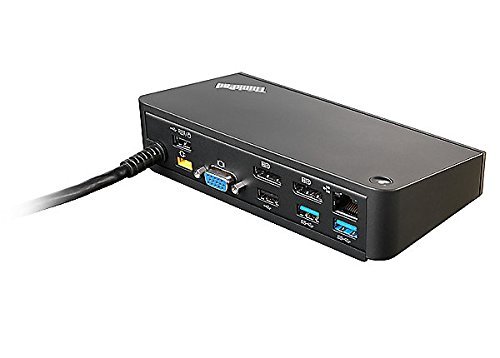 Lenovo ThinkPad Onelink Plus Dock ( 40A40090US , USA Retail Sealed and Packaged ) Includes 2 Prong 90w Ac Adapter