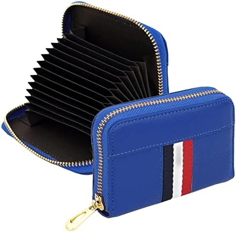 Storite 12 Slot PU Leather Credit Debit Card Holder Wallet Money