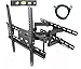 Ryehaliligear Full Motion Tilt Articulating Cantilever Swivel Dual Arm LCD TV Wall Mount Bracket for 20