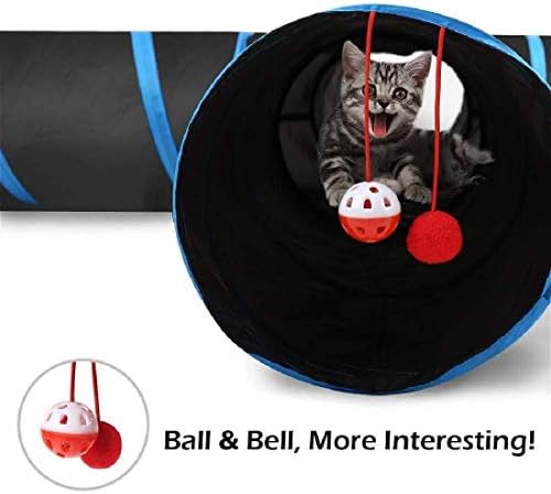 ぬいぐるみ 猫トンネルキャットトンネルおもちゃ長い折りたたみ4つのトンネル1穴付き ビューティー 直径26猫ペットおもちゃプレイトンネル折りたたみ式 ぬいぐるみ Bqj24 新作製品 世界最高品質人気 正規品送料無料 100 品質保証 家電 カメラ 激安超特価