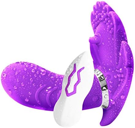 Wireless Remote Massager, 10 Silent Vibration Modes and Skin-Friendly Silicone, USB Rechargeable Massage Vibràtor Waterproof for Women Adult