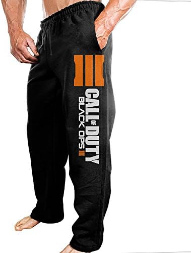 PANDO Call-duty Black Ops Men's Pants XL Black