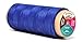 Mandala Crafts 0.45mm Leather Sewing Hand Stitching Jewelry Craft Round Waxed Thread String Cord (0.45mm, Blue)