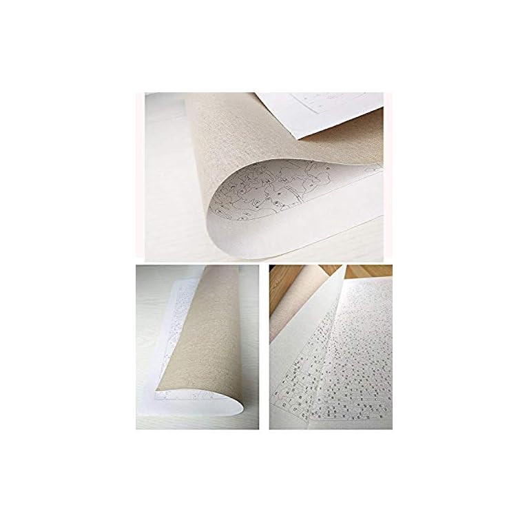 Wallflexi Malen nach Zahlen Kits Graue Gitarre Rahmenlose