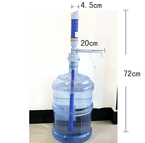 PrimeTrendz TM Portable Electric Battery Operated 5 Gallon Bottles Water Pump Drinking Dispenser With On/Off Switch - BPA Free - Thumbnail 5