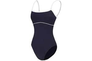 ModLatBal Women's Camisole Leotard with Adjustable Straps for Ballet Dance Leotards