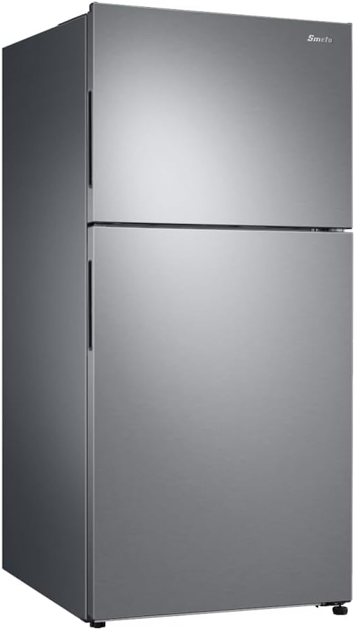 SMETA Refrigerator with Freezer Top 18 Cu. Ft Garage Refrigerators 30