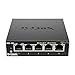 D-Link Ethernet Switch, 5 Port Gigabit Unmanaged Metal Desktop Plug and Play Compact (DGS-105) primary