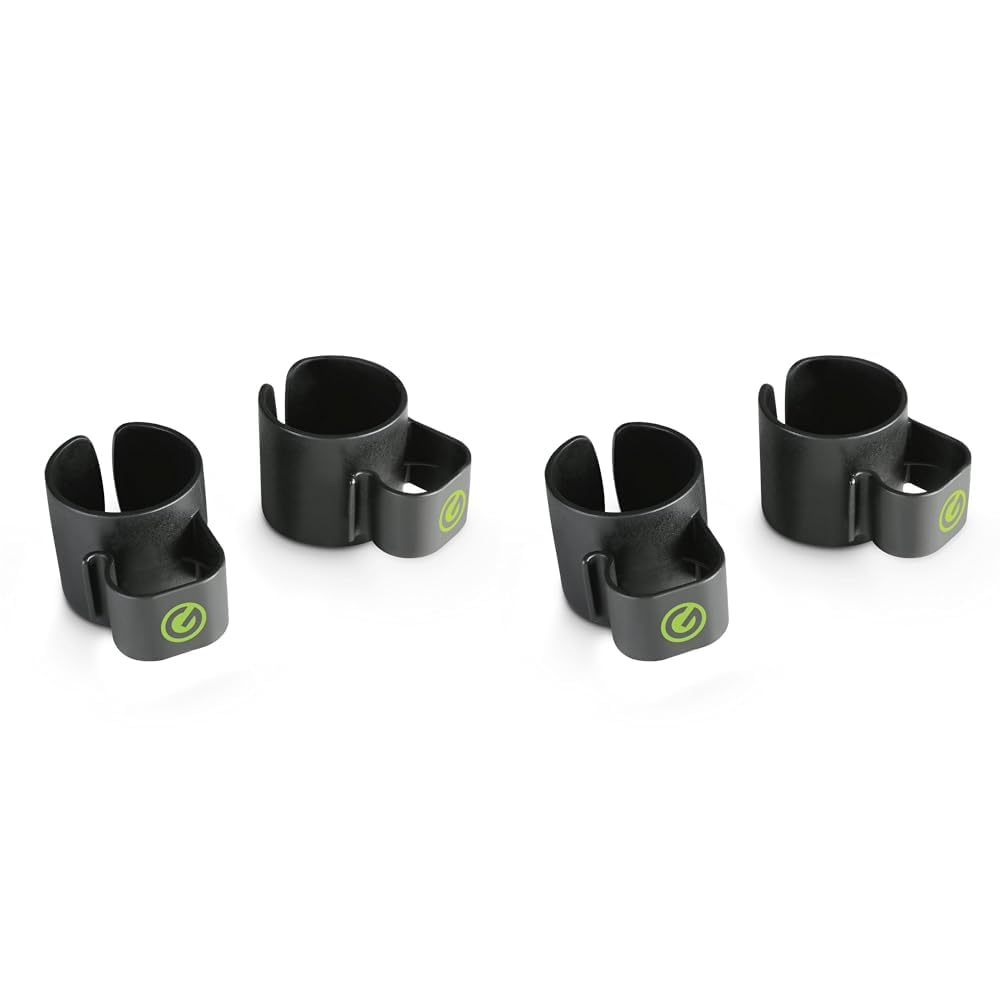 Gravity SA CC 35 B - Cable Clips for 35 mm Speaker Pole (Pack of 2)