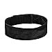 eBoot Velvet Wig Grip Extra Hold Wig Comfort Band Adjustable Head Hair Band (Black)
