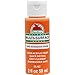 Apple Barrel 21961E Multi Surface Acrylic Paint, 2 oz, Outrageous Orange 2 Fl Oz