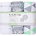 BaeBae Bassinet Fitted Sheet for Halo, Mika Micky, Maxi COSI & Others - 4 Pack 100% Jersey Knit Cotton - Standard Size Oval or Rectangular Pads for Boys & Girls