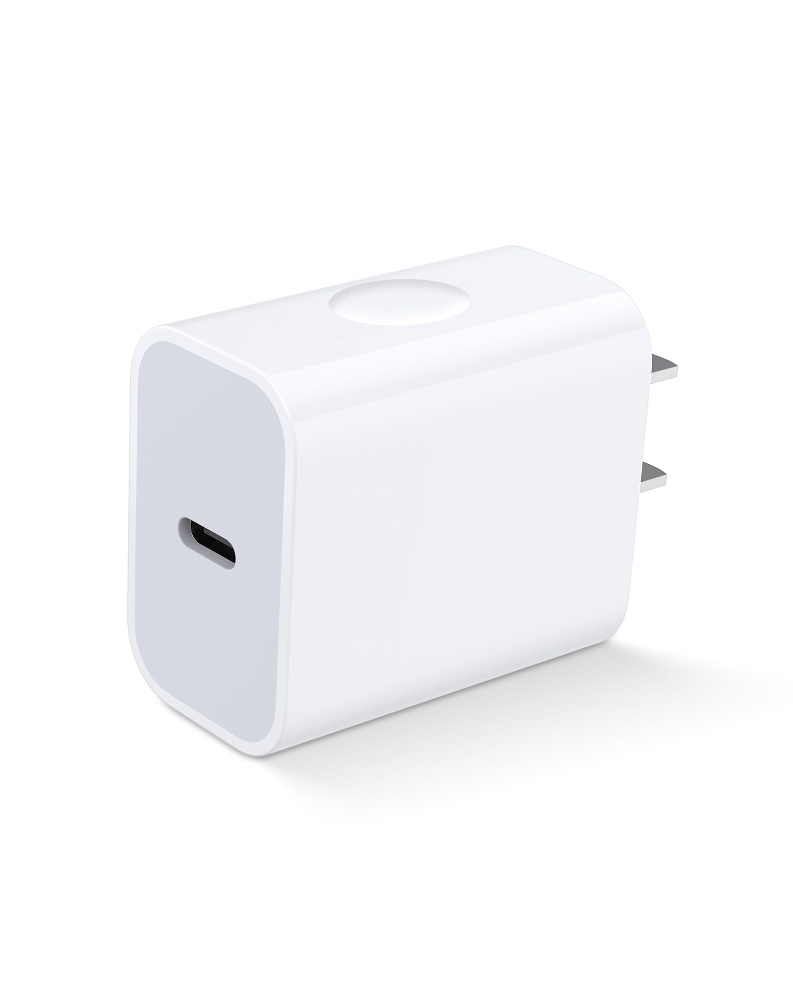 USB-C Charger Block for iPhone 17e/17 Pro/17/Air/16/16e/16Pro Max/15/14/13/12, Fast Charging 20W USB-C Power Adapter Plug for Wall Outlet, USB Type C Charging Block Cube for iPhone, Samsung, Google