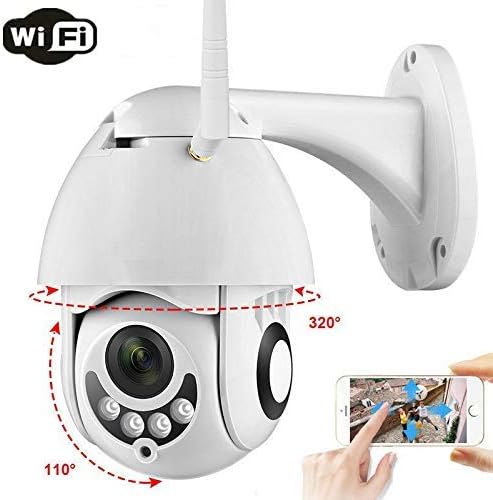 LIUYJ IP Camera WiFi 2MP 1080P Wireless PTZ Speed Dome CCTV IR Onvif Camera Outdoor Security Surveillance IpCam Camara Exterior