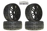 GRP GT Treaded Tires on new rims GRPGTX01-S2x2 X Soft Compound 4 tires