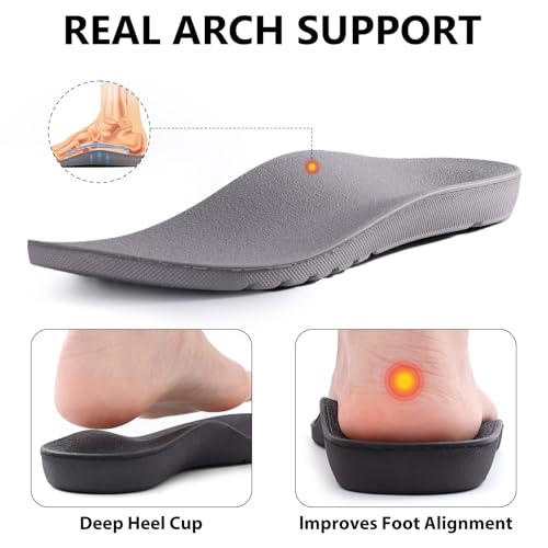 Litfun Orthopedic Arch Support Slippers for Women Comfortable Open Toe Indoor House Slippers Corduroy Cross Bow Bedroom Shoes for Plantar Fasciitis