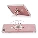 Perfectmiaoxuan Phone Ring Stand Holder 4 Package Finger Grip Stand Holder Ring, 360°Rotation Phone Ring Grip for Phone case Tablet PC Smartphone Phone Ring (Flowers)
