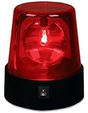 4.5" Rotating Red Flashing Beacon Party Lamp DJ Strobe Light