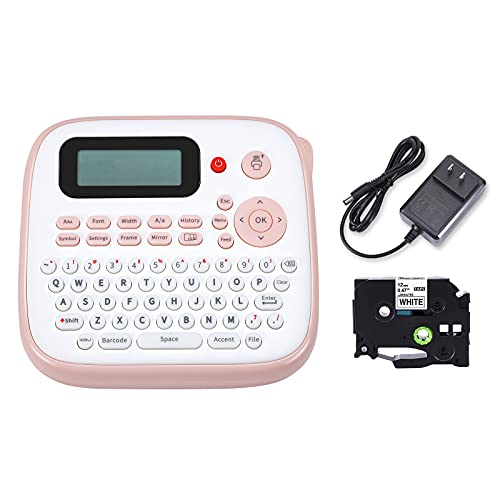 Key Labeller Labelife Label Maker Machine, Portable Label Maker D210S, QWERTY ...