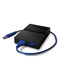 WD My Passport Almacenamiento de juegos portátil disco duro externo   USB 3.0, Negro