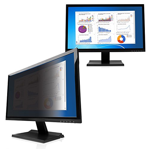 V7 PS20.0W9A2-2N 20" Privacy Filter (16:9, 17.43 x 9.80 in / 44.27 x 24.89 cm, Cleaning Cloth, mounting Straps) matt/Glossy