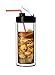 Sun's Tea Glass Double-Wall Tumbler (TM) | 18oz Travel Mug with Lid | Ultra Clear (See-Thru) Borosilicate Glass