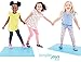 Simple Joys by Carter's Girls' Short-Sleeve Shirts and Tops, Pack of 3, Blue Stripe/White Floral/Yellow, 2T