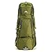 High Sierra Titan Internal Frame Pack, Moss/Mercury/Chartreuse, 55-Liter
