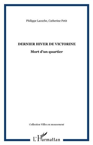 Le  dernier hiver de Victorine
