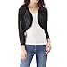 Tandisk Women's 3/4 Sleeve Shrug Open Front Cardigan Bolero Jacket