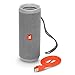 JBL FLIP 4 IPX7 Waterproof Wireless Portable Bluetooth Rechargeable USB Speaker (Gray) (Renewed)