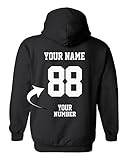 Tee Miracle Design Your Own Hoodie - Custom Jersey Hoodies - Pullover Team Sweatshirts
