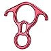 Lixada Rescue Figure 8 Descender Aluminum Alloy 40kN Descender with Lock Off Ears