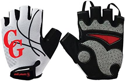 Camari Gear Sports Weight Lifting Cycling Gloves for Men & Women, Gel Padded Anti-slip Biking Gloves for Road Racing, Bicycle, MTB, Mountain Biking, Gym