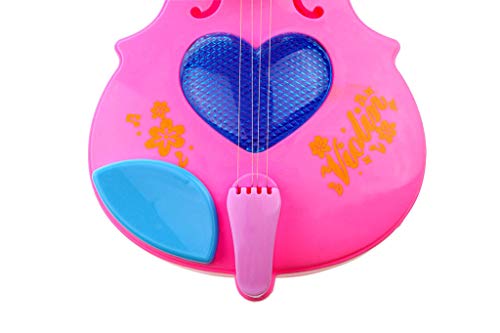 Beginner Music Electric Violin Light Educational Musical Instrument Toy for Kids - Thumbnail 4
