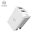 Mcdodo USB C Wall Charger with Power Delivery 65W USB C Power Adapter 2-Port PD 1-Port USB A Charger Fast Charging Compatible with Phone 13/12/11/Samsung S10 More