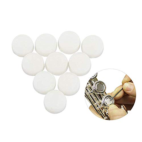 PPX Pack of 20 Soft Rubber Flute Plugs Open Hole Plug Flutes Repair Parts Accessories, 7 X 3mm