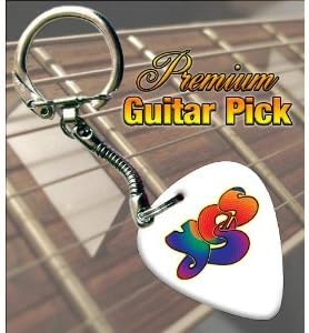 Printed Picks Company YES Premium Guitar Pick Keyring