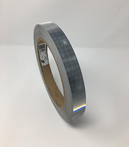 Safe Way Traction 1" x 12' Roll Orafol Oralite M82 SOLAS Reflective Safe Tape Safety of life at Sea