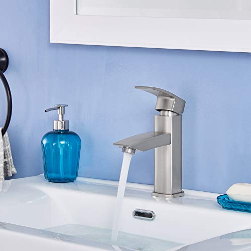 1 Commercial+Stainless+Bathroom+Lavatory+Brushed